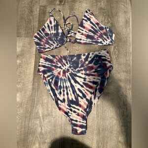 Tie-Dye Bikini Set